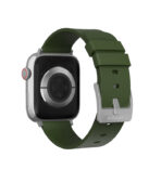 ⁦حزام جلدي يومي - زيتوني⁩ - الصورة ⁦3⁩