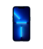 غطاء جلدي لهاتف آيفون 12 بنفسجي غامق - الصورة 3