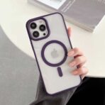 غلاف iPhone 14 الكريستال الملون Magsafe