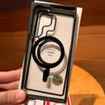 غلاف S22 Ultra الكريستال الملون Magsafe