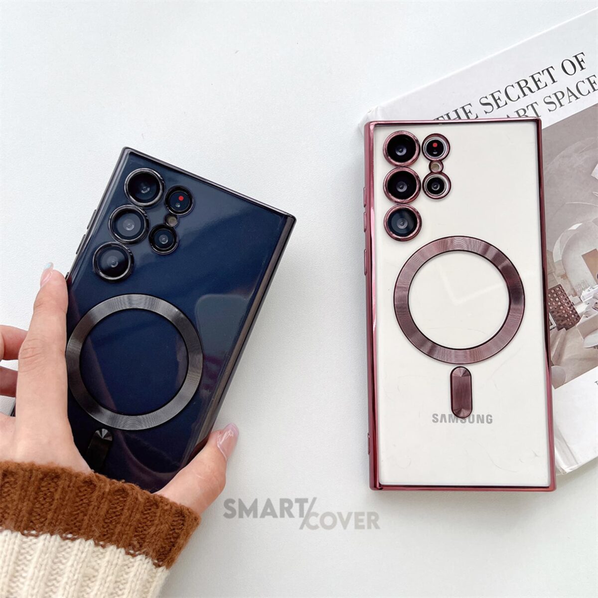 ⁦غلاف  S23 Ultra الملون Magsafe⁩ - الصورة ⁦2⁩