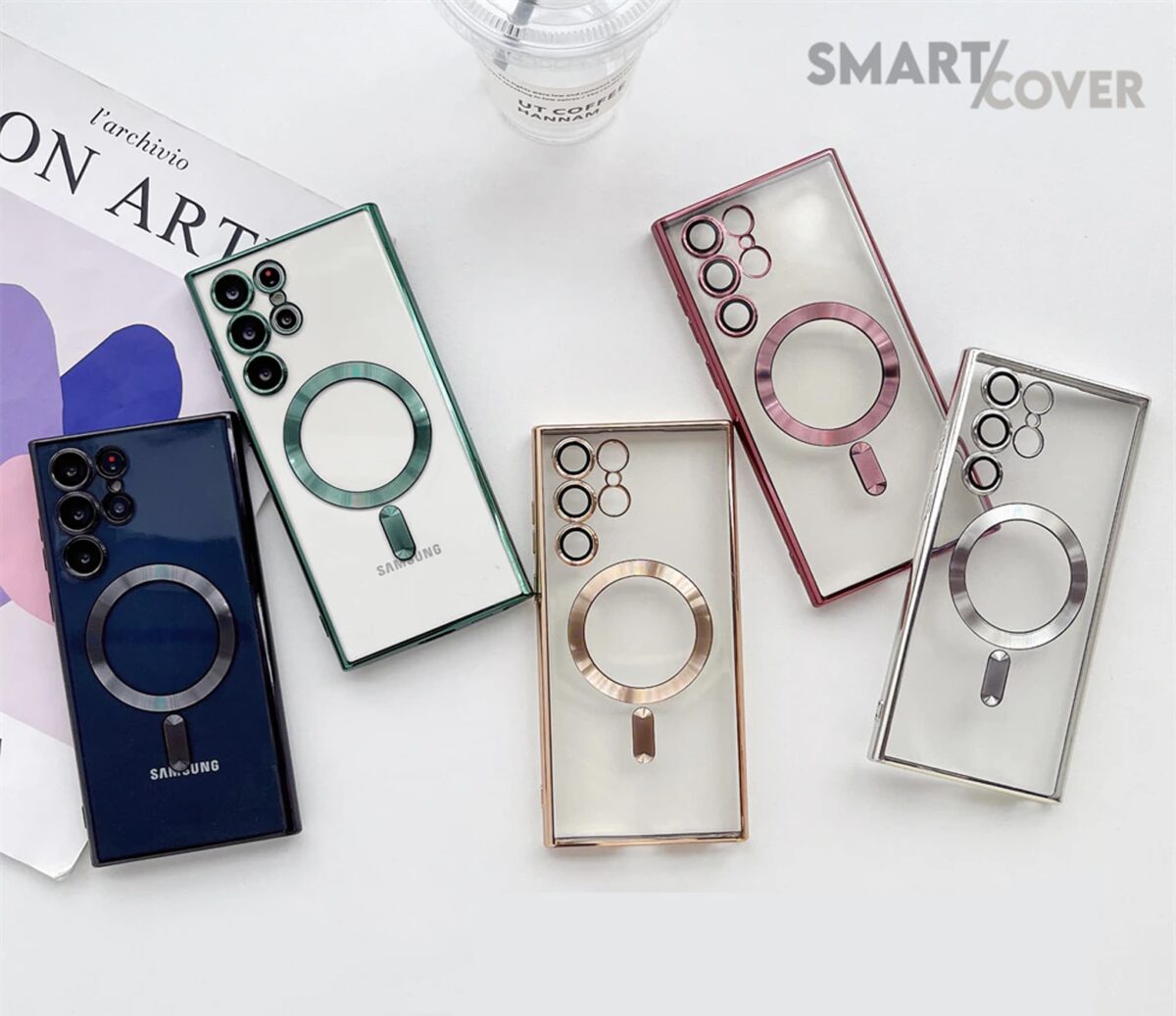 ⁦غلاف  S23 Ultra الملون Magsafe⁩ - الصورة ⁦3⁩