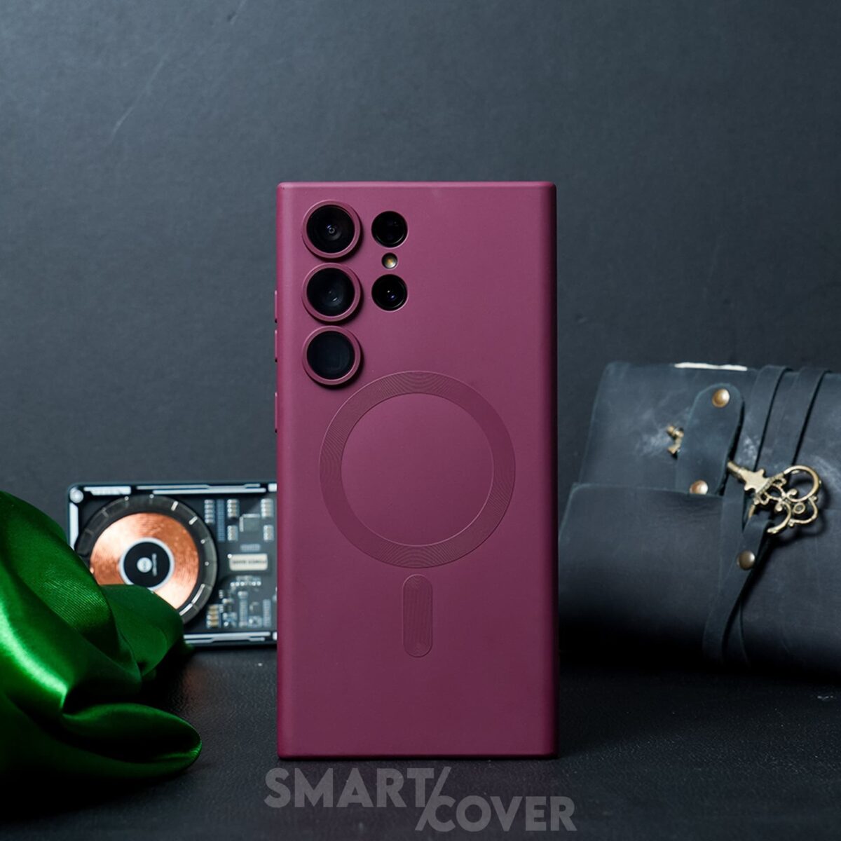 ⁦غلاف Magsafe لون كامل S23 Plus📲⁩ - الصورة ⁦1⁩