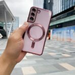 ⁦غلاف Magsafe ملون S21 Plus⁩ - الصورة ⁦5⁩