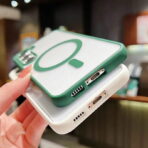 ⁦غلاف S23 العادي الكريستال الملون Magsafe⁩ - الصورة ⁦3⁩