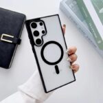 غلاف S24 Ultra الكريستال الملون Magsafe