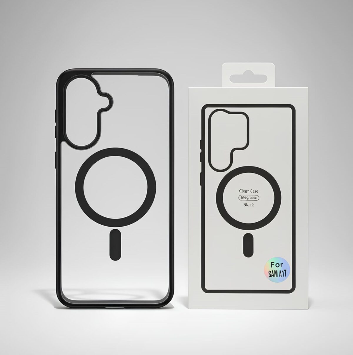 magsafecase-color-a17 (1) غلاف Sam- A17 الكريستال الملون Magsafe - الصورة 1