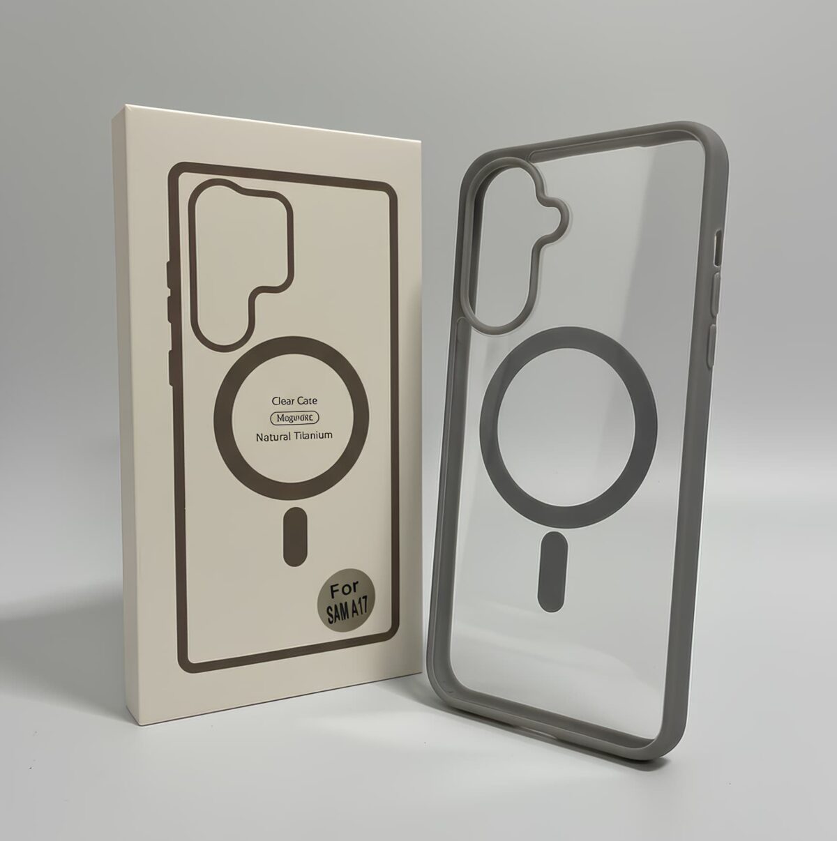 magsafecase-color-a17 (3) غلاف Sam- A17 الكريستال الملون Magsafe - الصورة 3