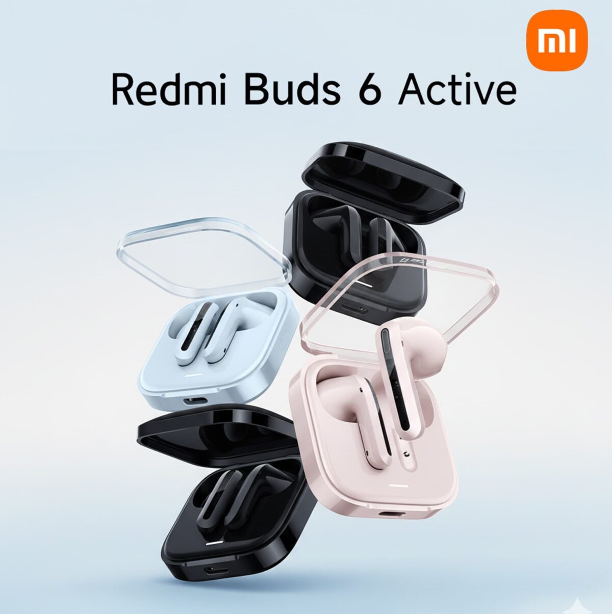 ⁦سماعة شاومي 🎧 Redmi Buds 6 Active⁩ - الصورة ⁦1⁩