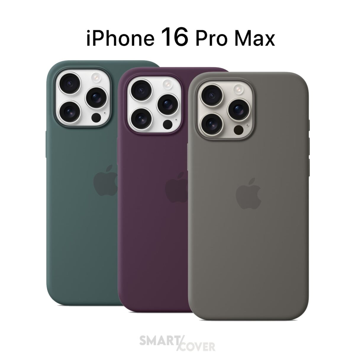 ⁦غلاف iPhone 16 pro max | silicone⁩ - الصورة ⁦2⁩