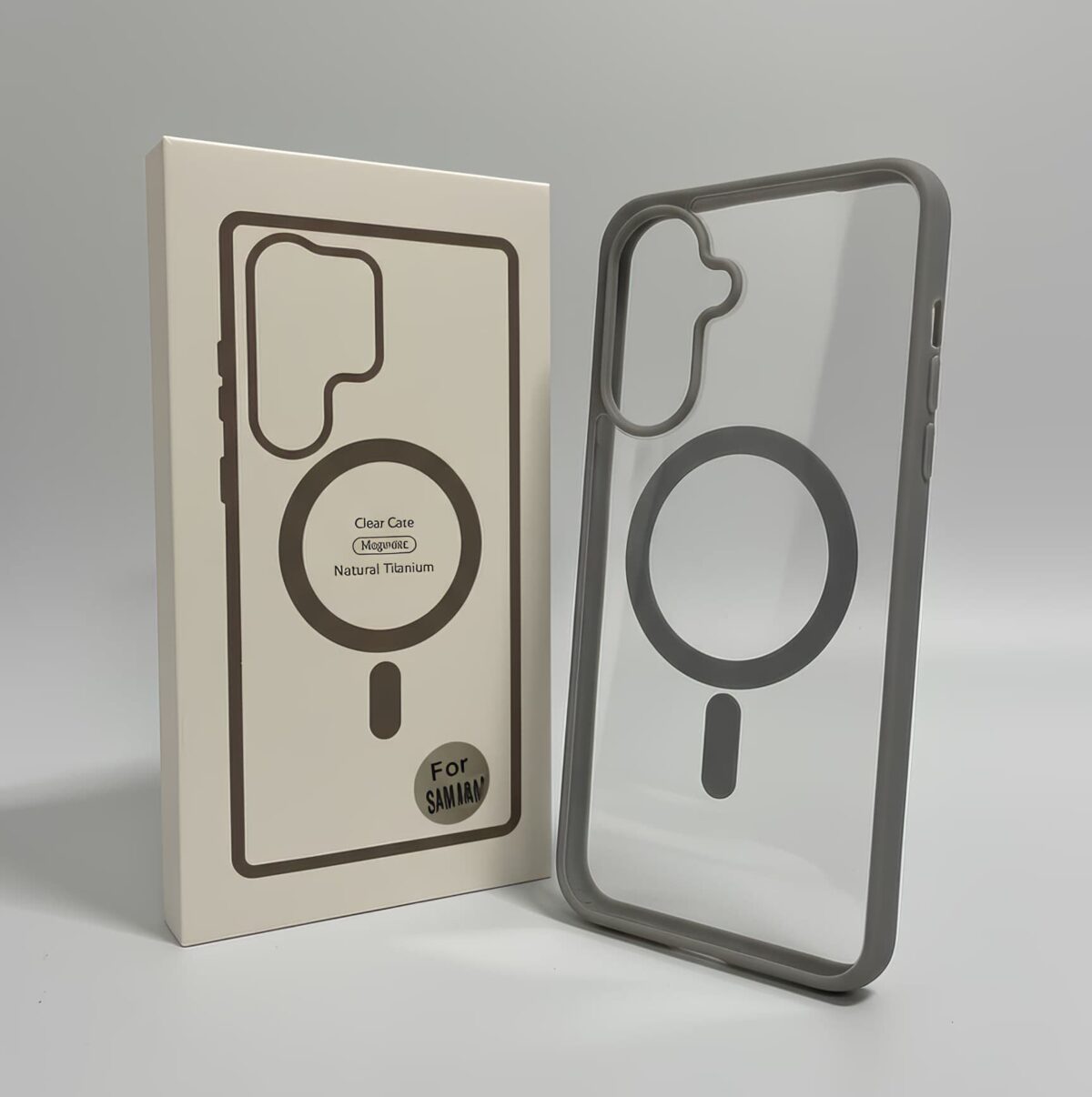 ⁦غلاف S24 FE الكريستال الملون Magsafe⁩ - الصورة ⁦2⁩