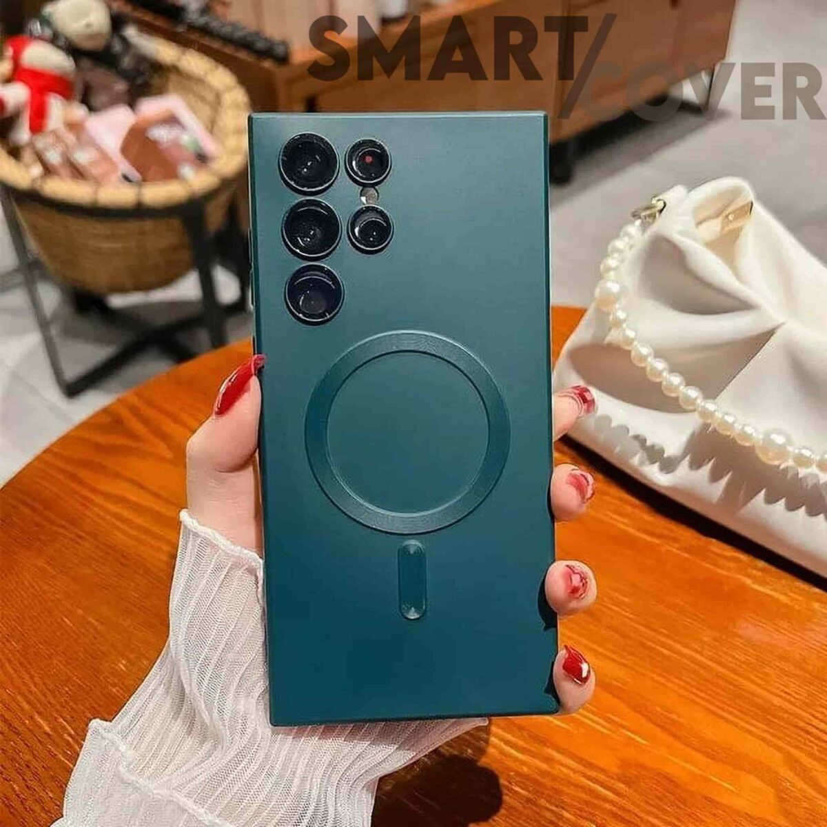 ⁦غلاف Magsafe لون كامل S22📲⁩ - الصورة ⁦1⁩